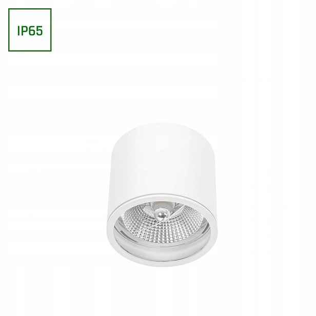 Nástěnné svítidlo Tuba Pevná Chloe AR111 GU10 250V IP65 Bílá