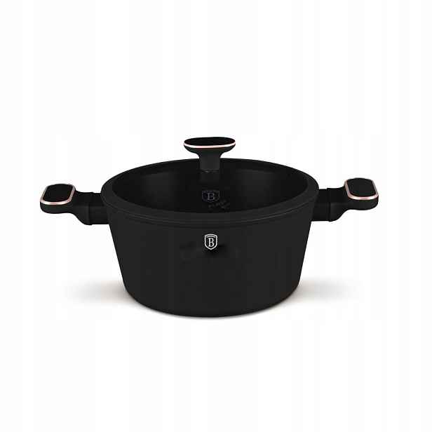 Blaumann tradiční Hrnec 3,5 l, 24 cm, černý s poklicí