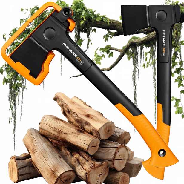 Fiskars X-series X18 S Lehkou A Silnou Sekerou Pro Tesařské A Lesnické Práce