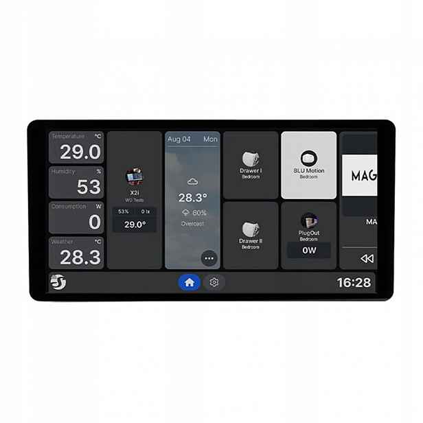 Ovládací Panel 6.95“ Shelly Wall Display X2I Wifi/blu