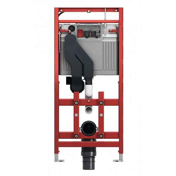 Tece TECElux - Předstěnová instalace pro závěsné WC, výškově nastavitelná, odsávání zápachu, stavební výška 1,12 m 9600400