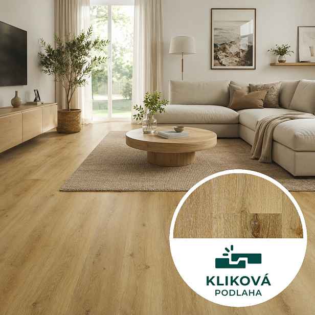 Vinylová podlaha kliková Canadian Design Montréal, 1230 x 180 mm, Egibi