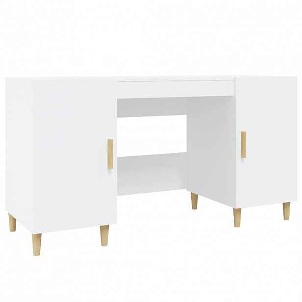 vidaXL Psací stůl 140 x 50 x 75 cm kompozitní dřevo