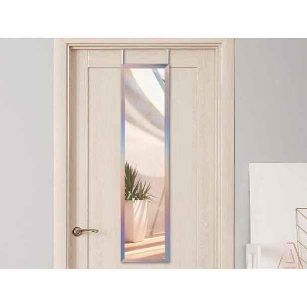 Závěsné zrcadlo na dveře Bea 30x120 cm, duhové