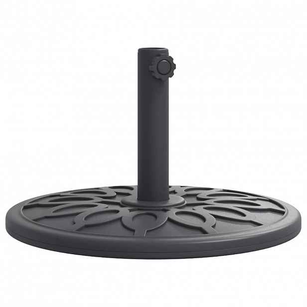 vidaXL Stojan na slunečník pro tyč Ø 38 / 48 mm 12 kg kruhový