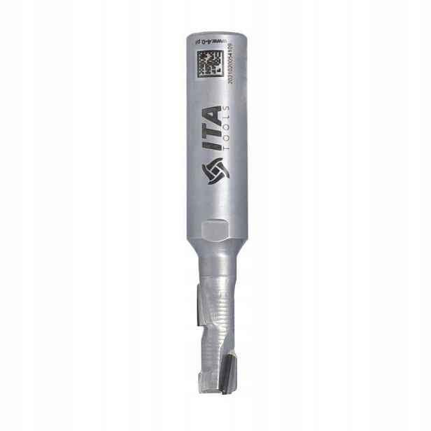 Ita Tools diamantová fréza Z1+1 D8 I21 L69 S12 mm 2 spirály tělo Ocel