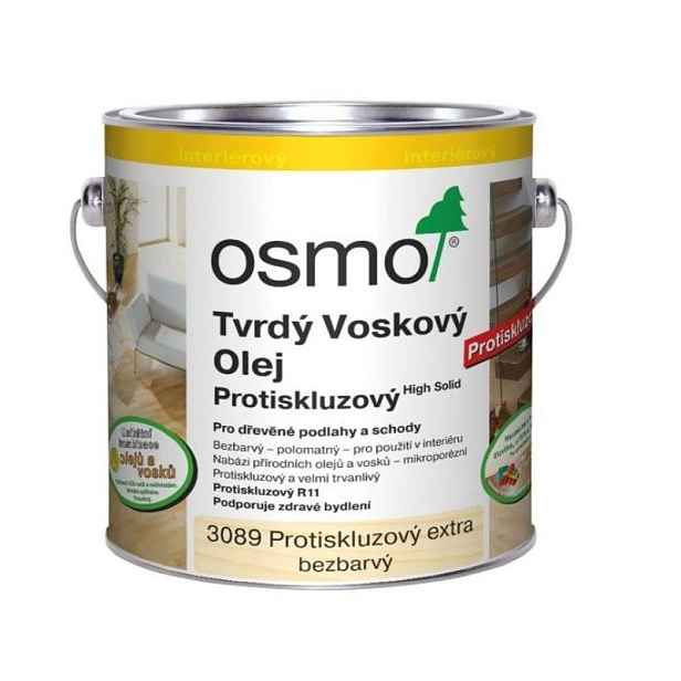 Olej tvrdý voskový protiskluz. Osmo EXTRA 3089 bezbarvý 0,75 l