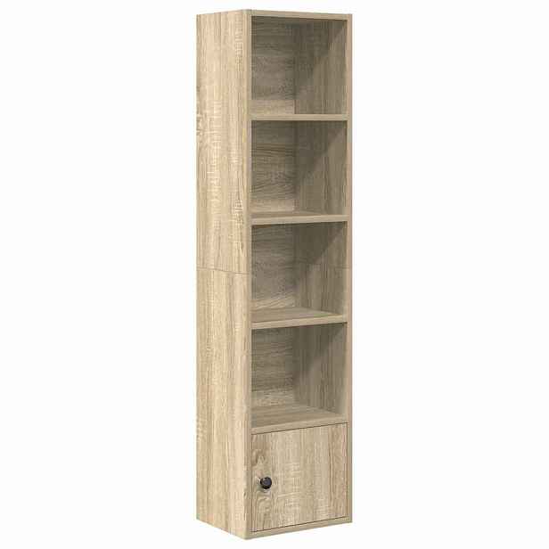 vidaXL Knihovna dub sonoma 31x24x127 cm kompozitní dřevo