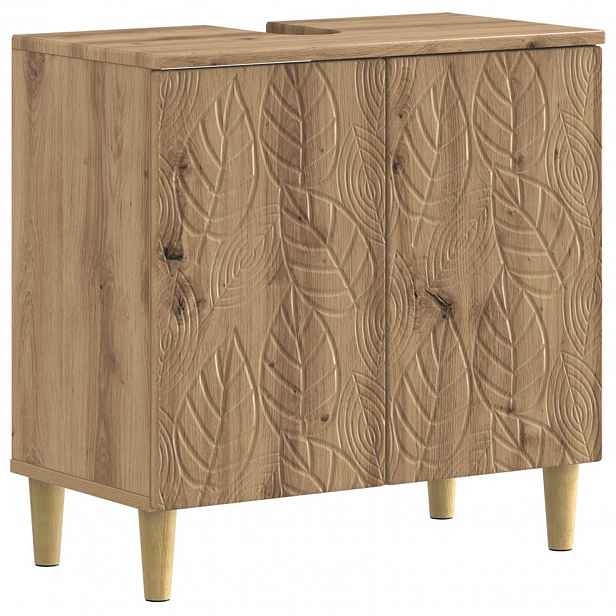vidaXL Skříňka pod umyvadlo DELFT Dub artisan 59,5 x 31,5 x 59 cm