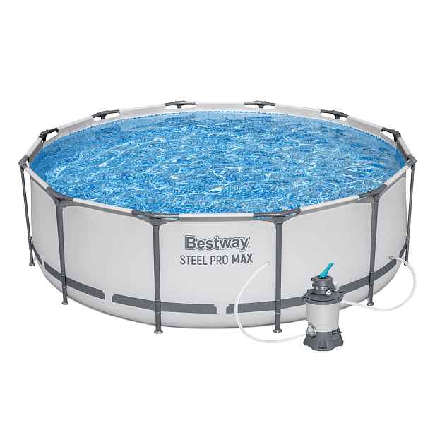 Bestway 15511PFS Bazén Steel Pro Max 3,66 x 1 m s pískovou filtrací STANDARD EVO 3596 l/hod