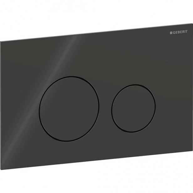 Geberit Sigma40 ovládací tlačítko sklo černá 115.628.SJ.1
