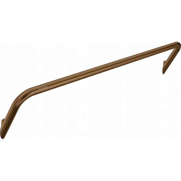 Nástěnný věšák na mosazný ručník kartáčovaný bronz, 616 x 113 mm