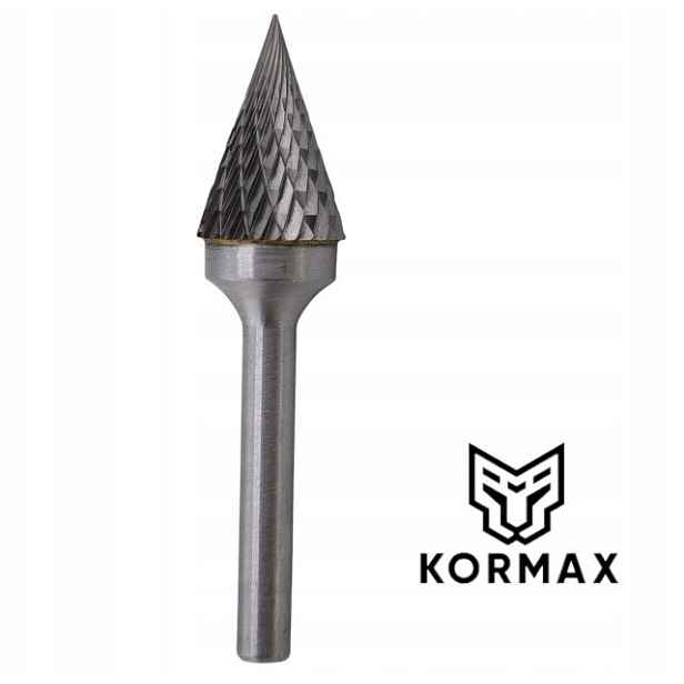 Fréza 16 mm kuželový rotační pilník 16x25x70x6 z karbidu M/skm