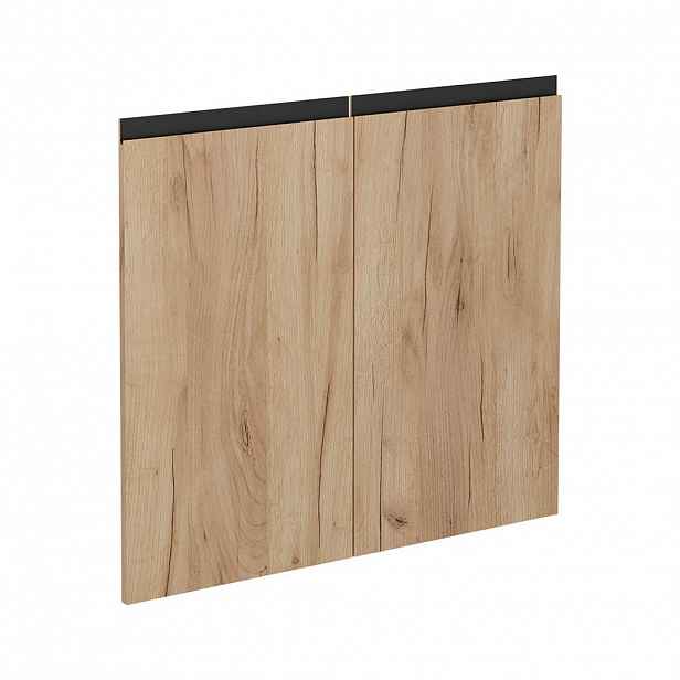 Vicco KUCHYŇSKÁ DVÍŘKA R-Line Zlatý mocný dub 79.2 x 71.3 cm nábytková čela pro skříňku pod dřez