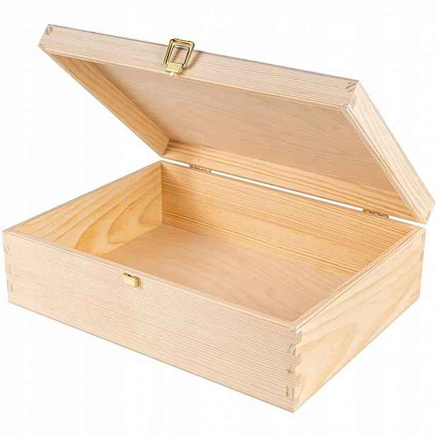 Krabička s víkem pro ukládání dekorací