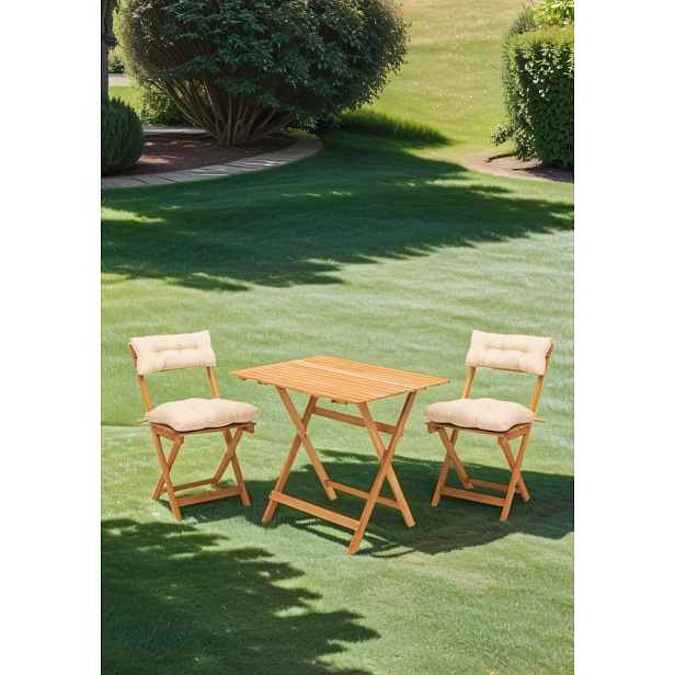 Garden Table & Chairs Set (3 Pieces) My003A