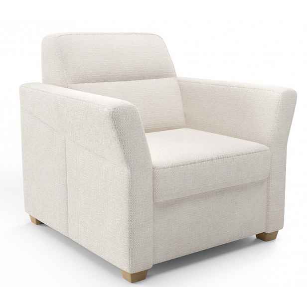 Křeslo Livia, světle béžová látka