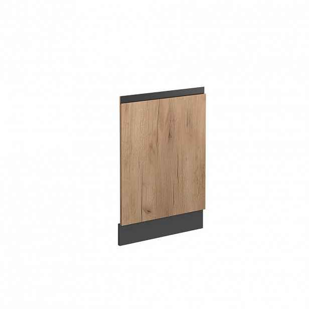 Vicco PŘEDNÍ PANEL R-Line Zlatý mocný dub 44.6 cm Tvar J, bez pracovní desky