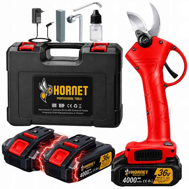 Zahradní Nůžky 2 X Aku Hornet