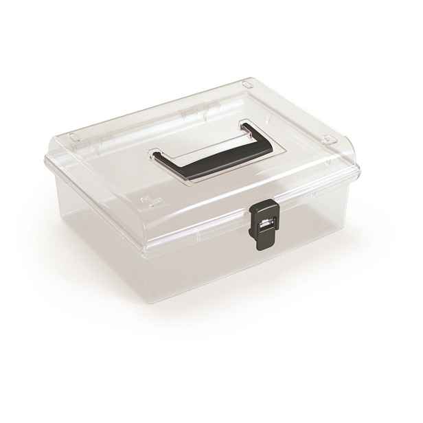Prosperplast Organizér GEORG 24,5 x 21,4 x 10 cm černý
