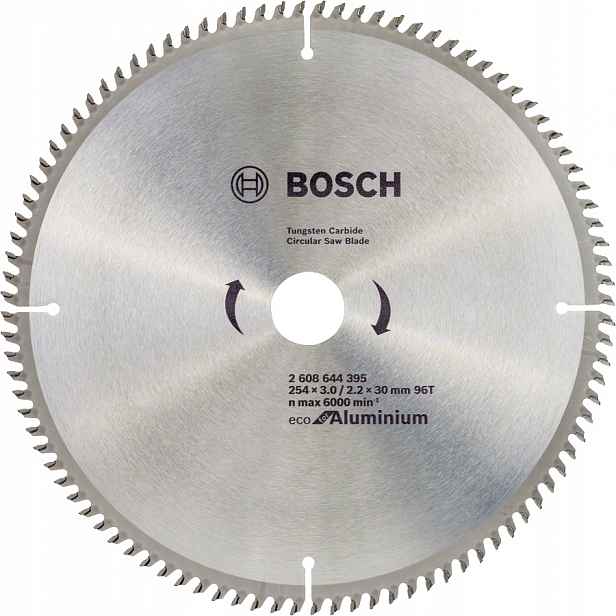 Bosch Pilový Kotouč Eco Alu 254*3,0/30 96T