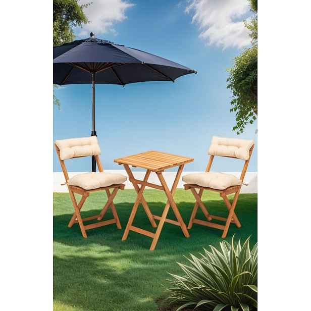 Garden Table & Chairs Set (3 Pieces) My001A