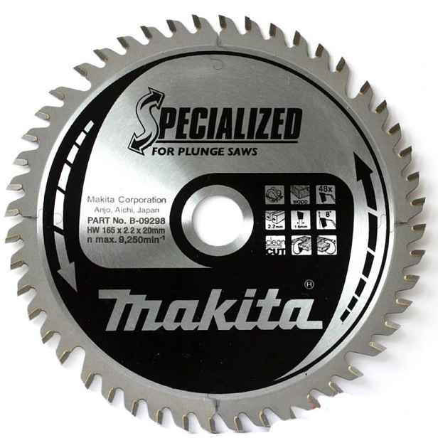 Makita Řezný Kotouč Na Dřevo Speciální 165x20mm 48Z
