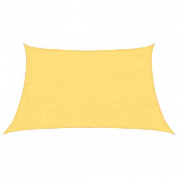vidaXL Stínící plachta 160 g/m² béžová 3/4 x 2 m HDPE