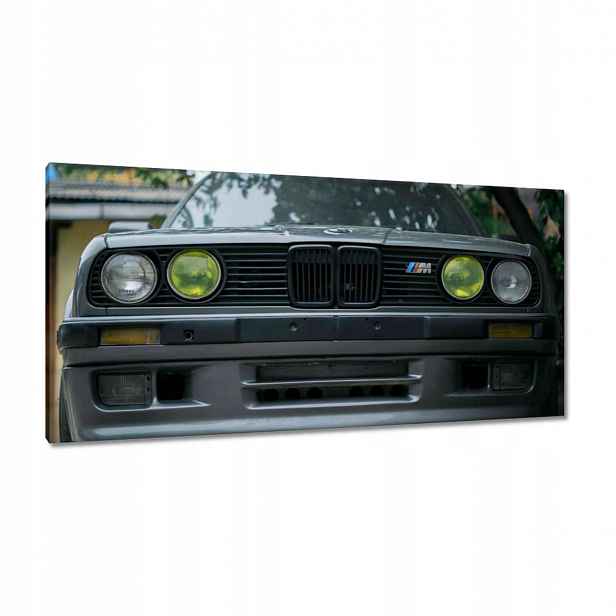 Obrazy 115x55 Šedé auto Bmw