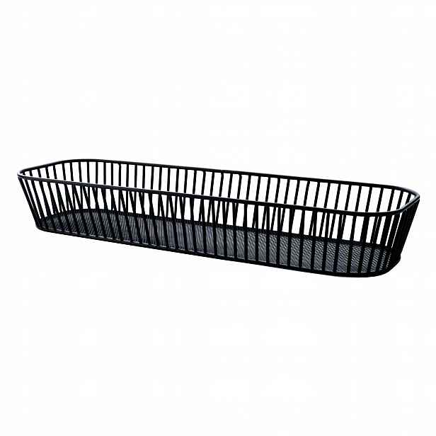 Obdélníkový ocelový košík 53 x 16 cm Verlo