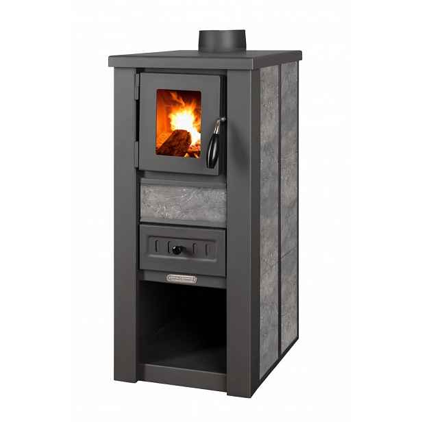PRO-TERMO Krbová kamna LAVA CERAMIC - šedá