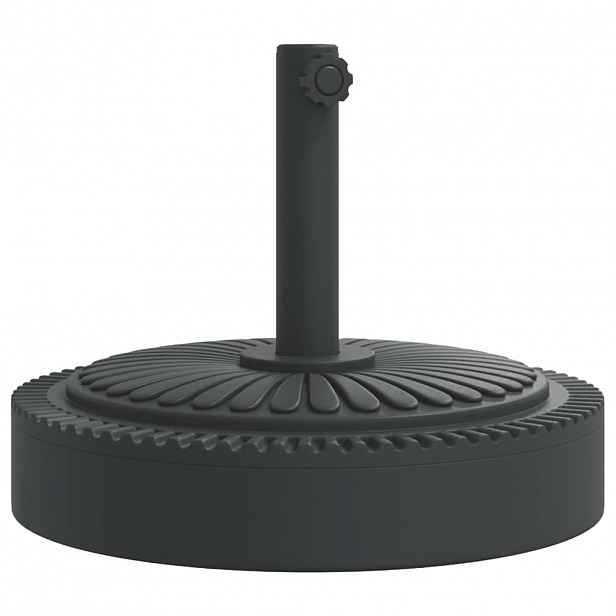 vidaXL Stojan na slunečník pro tyč Ø 38 / 48 mm 25 kg kruhový