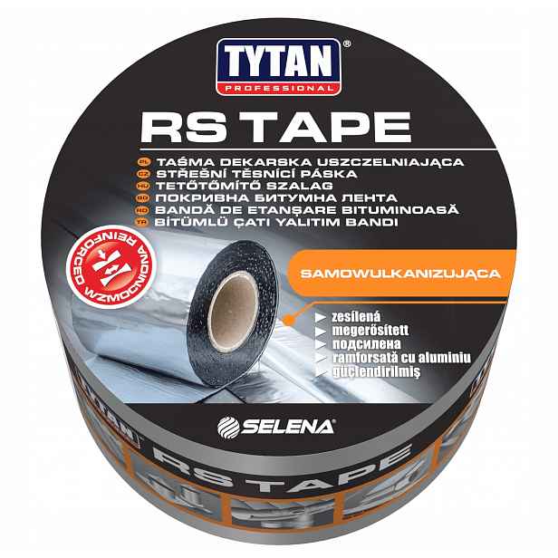 Dekarská Páska Tytan Professional Rs Tape Hnědá 15CMx10MB