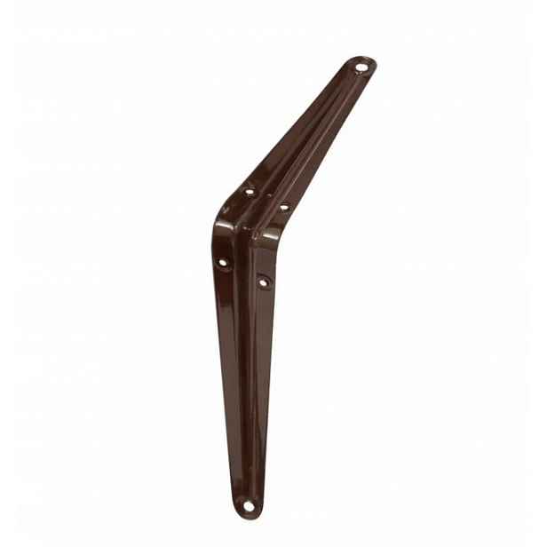 Stavební držák Gjm 300x350 Hnědý úhelník pod poličku držák 20 kusů