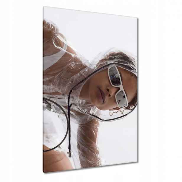 Obrazy 80x120 Pěkné ženy Kočky Babičky