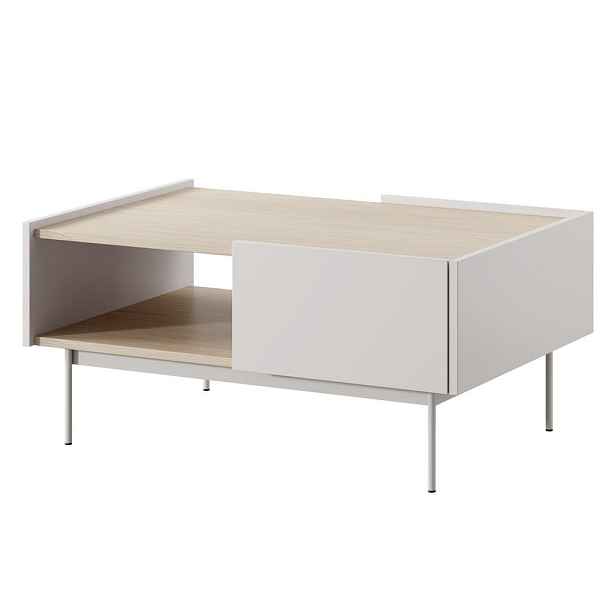 MASSENO KONFERENČNÍ STOLEK COLORE, 97/45/65 cm, kašmírový