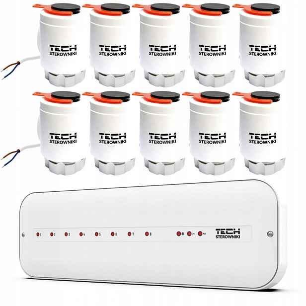 Ovládač Lišta L-5-S Slim +10 Termoelektrické Pohony STT-230/2 T Tech