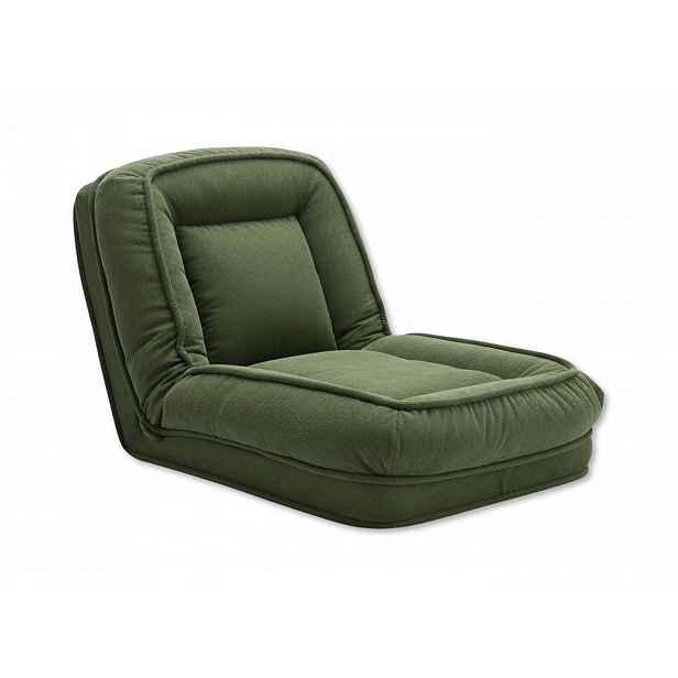 Relaxační polohovací křeslo LAZY SOFA, zelené