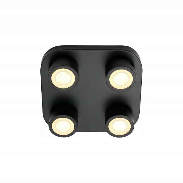 Stropní Svítidlo Clyce 4-spot Nordlux černý 16W 950lm 2700K Moodmaker