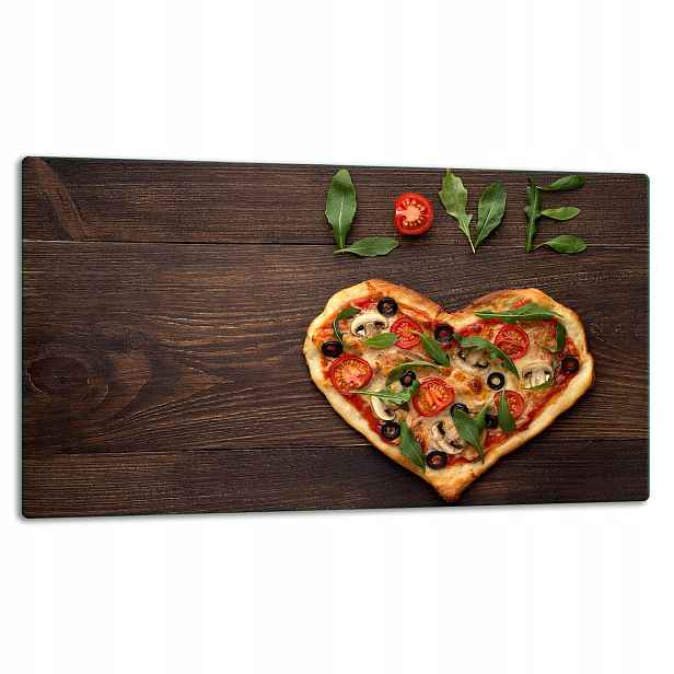 7v1 Skleněná Deska Na Krájení 52x30 Pizza