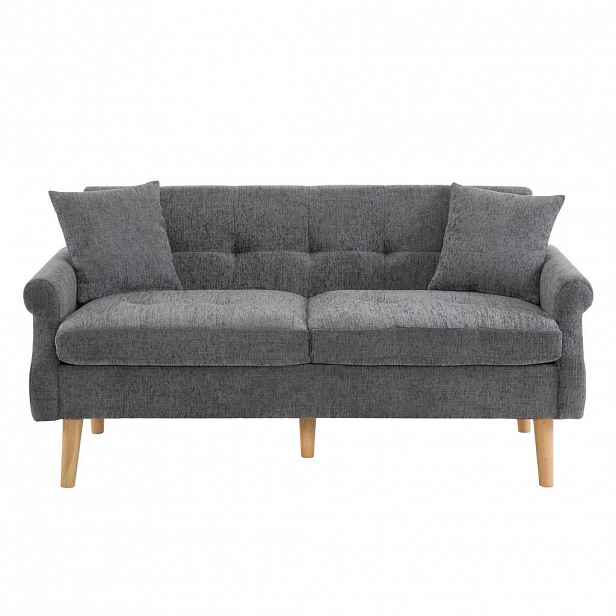 SEDACÍ SOUPRAVA 2-místná 162/74/77 cm Šedá