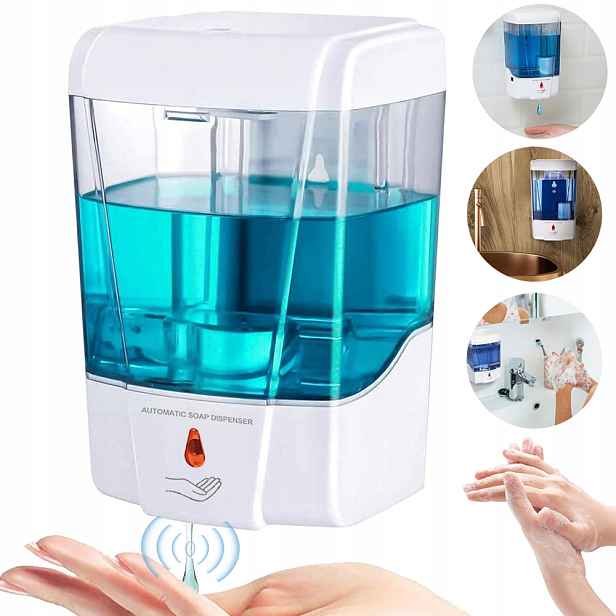 Velký Bezdotykový Automatický Dávkovač Gelového A Šamponového Mýdla Dispenser