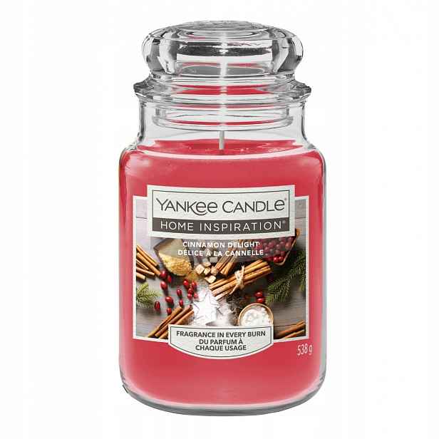 Yankee Candle Hi Cinnamon Delight svíčka 538 g