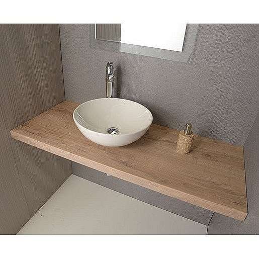 Deska pod umyvadlo Sapho Avice 140x49,5 cm dub rover AV144