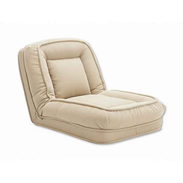 Relaxační polohovací křeslo LAZY SOFA, béžové