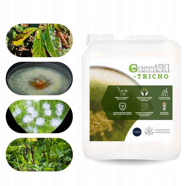 GumiSil Tricho 5L Přírodní ochrana rostlin Trichoderma Proti Plísním bez chemie