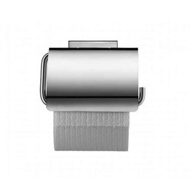 Duravit Karree - Držák toaletního papíru s krytem, chrom 0099551000
