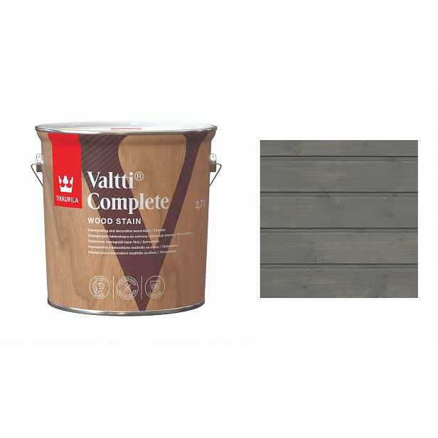Tikkurila Valtti Complete 2,7L 206A Bílý Lak S Rozpouštědlem