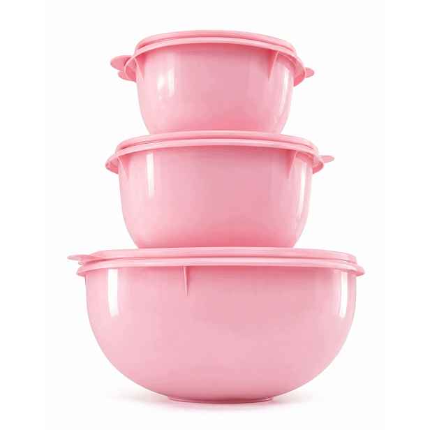 Tupperware Sada Misek Na Koláče 6,5 3,3 2 L Kolekce Vintage orig.