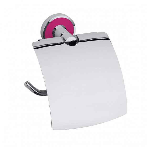 Držák toal.papíru Bemeta TREND-I chrom, růžová 104112018F